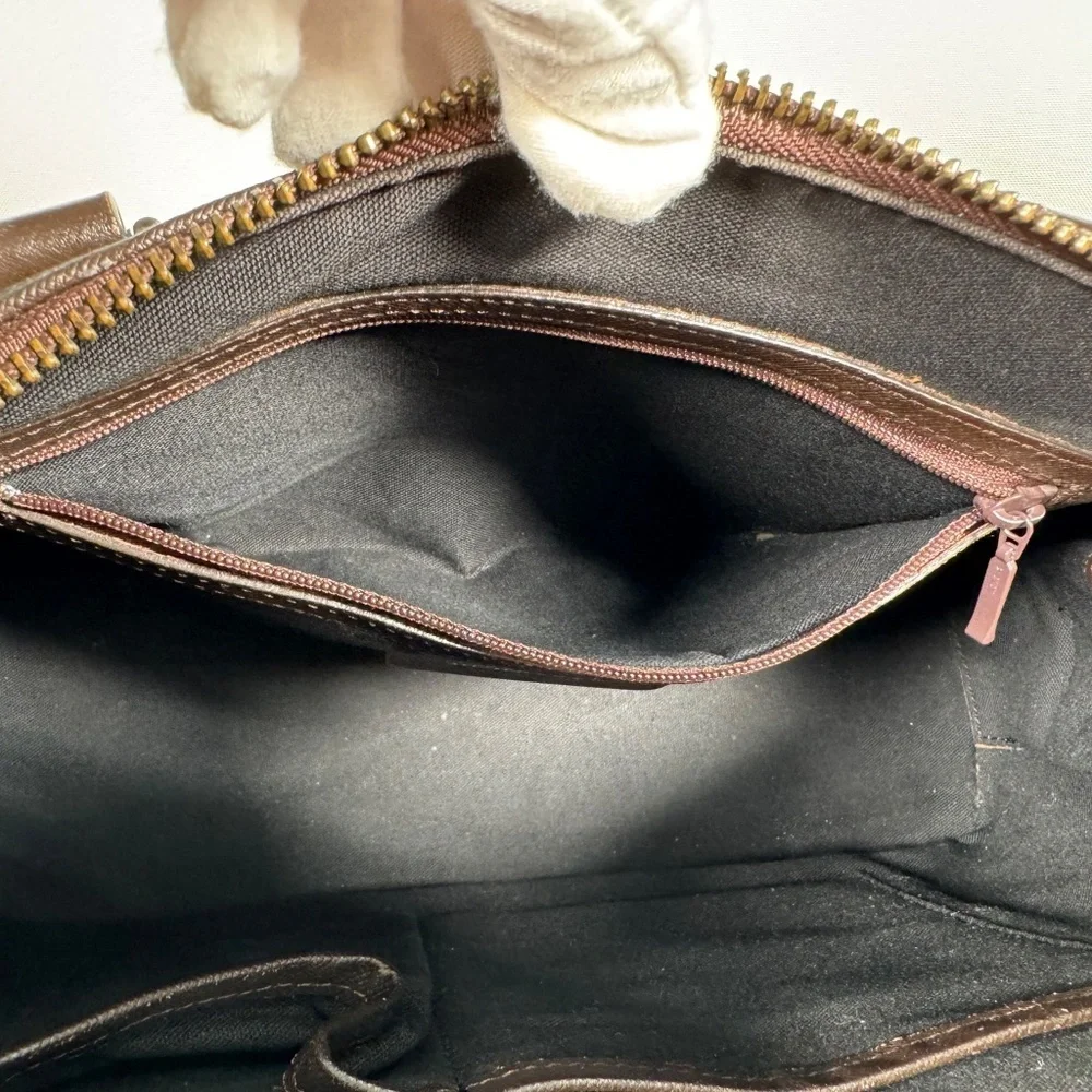 Burberry Vintage Nova Check Satchel